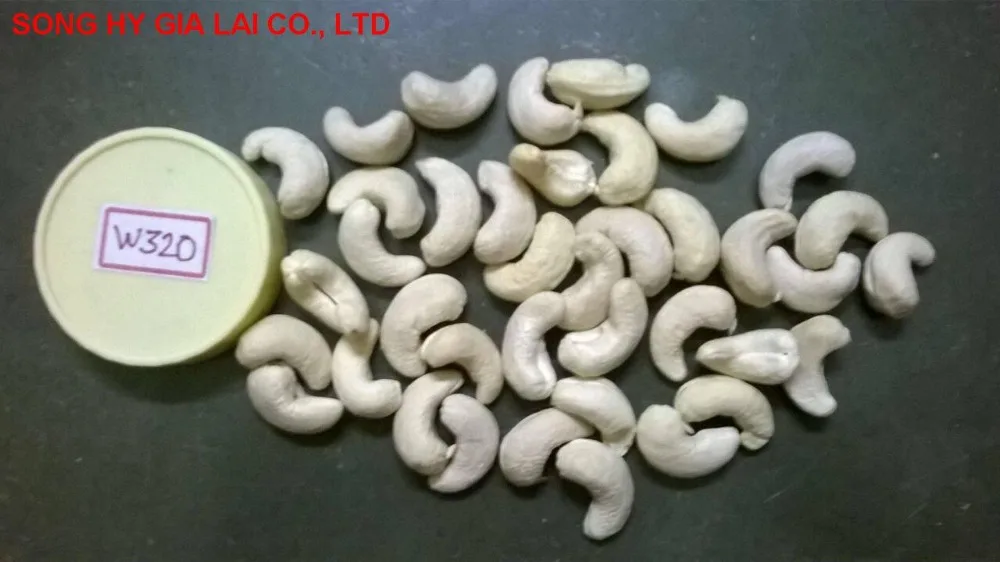 Vietnam Cashew kernels W240, W320, W450