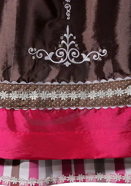 Dirndl Dress Women Oktoberfest Costume Plus Size Plaid German Oktoberfest Beer Girl Costume Beer Wench Biergarten Uniform