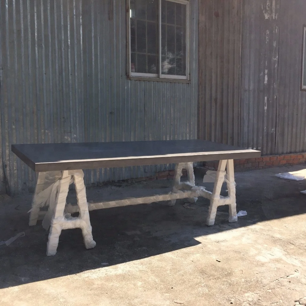 fiber Cement concrete dining table set living room sofa set furniture lightweight concrete furniture outdoor garden home deco