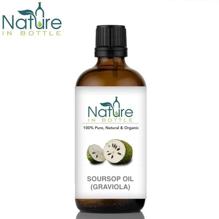 Organic Graviola Oil | Soursop Oil | Guanabana Oil - Annona muricata - 100% Pure Natural Essential Oils - Wholesale Bulk Price