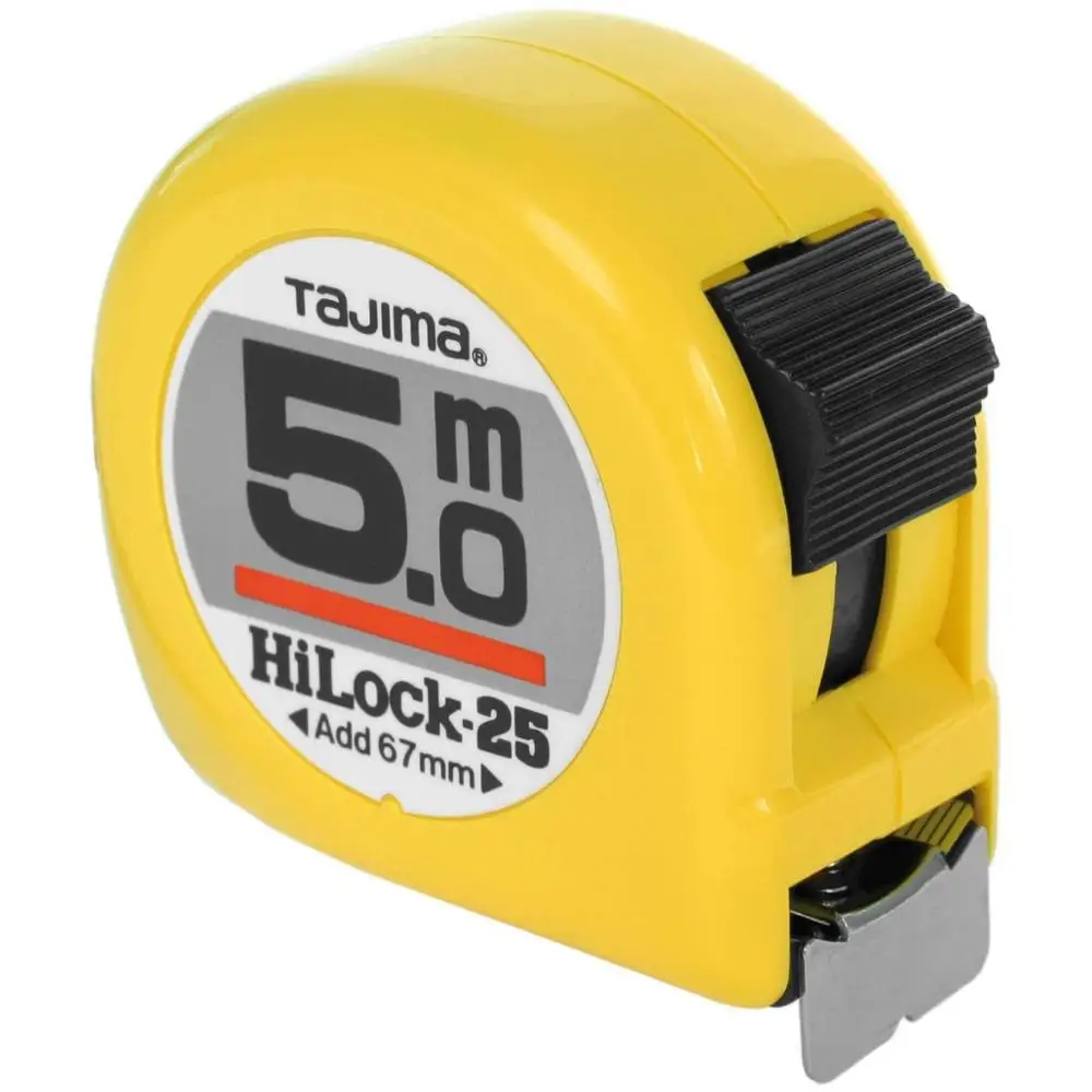 Delicately precise and durable high quality tape measure. Manufactured by Tajima Tool Corporation.