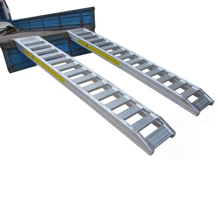aluminum truck unloading ramps