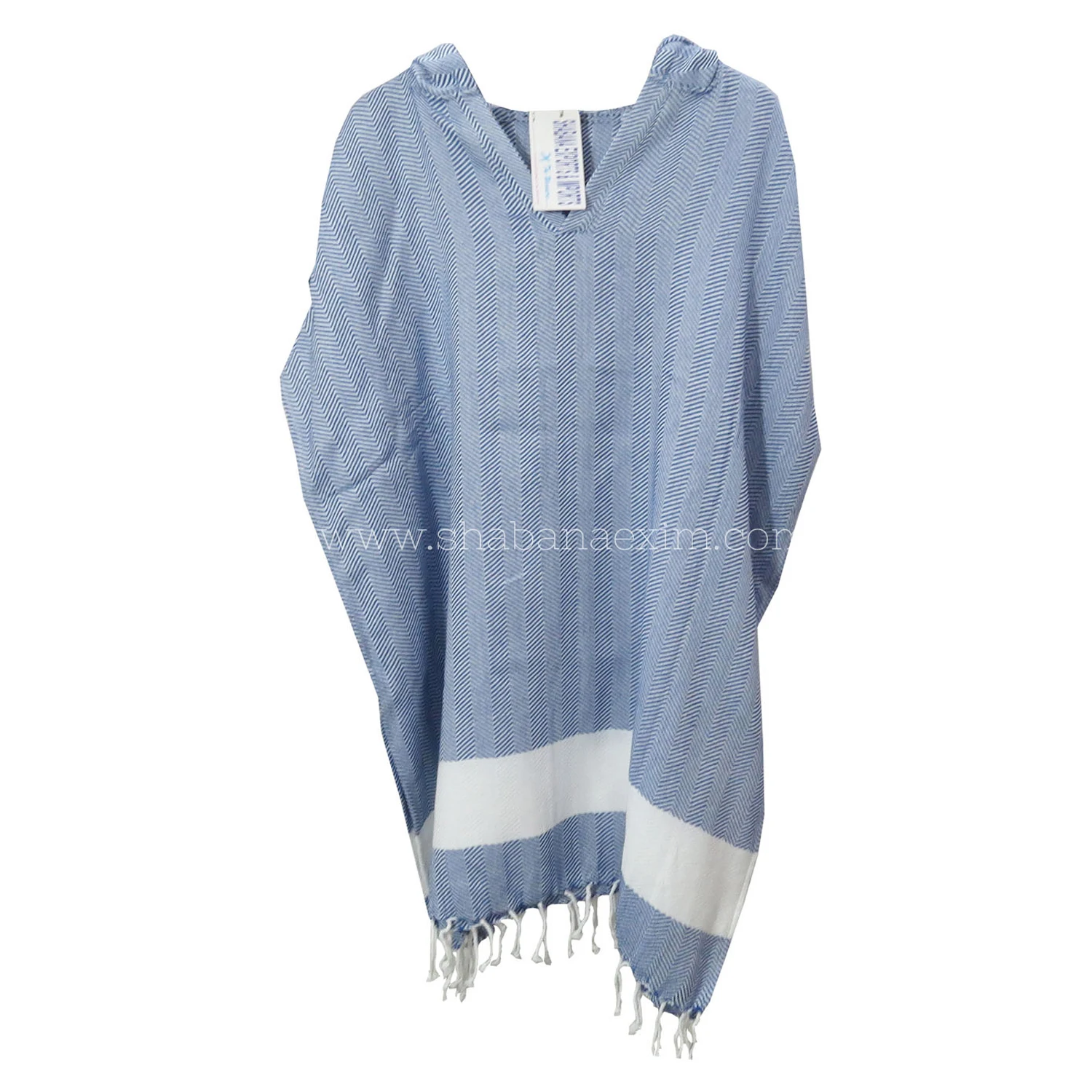 High Quality Cotton Turkish Luxury Bath Hooded Towel Suppliers of Cotton Hammam Pestemal Hooded Poncho