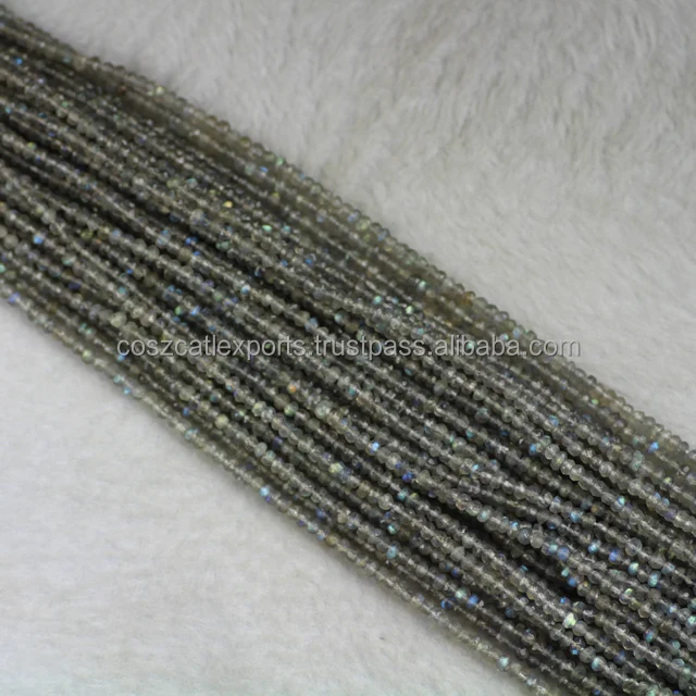 Wholesale esoteric products grey labradorite round natural semi precious gemstone beads stone for making jewelry