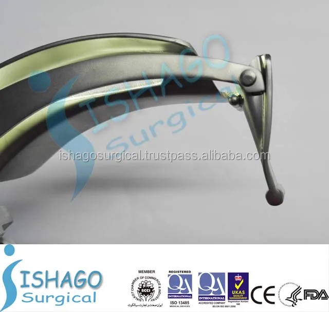 Single Use Macintosh Fiber Optic Flexible/Mccoy Laryngoscope Set of 3 Blades and 1 Battery Handle by ISHAGO SURGICAL