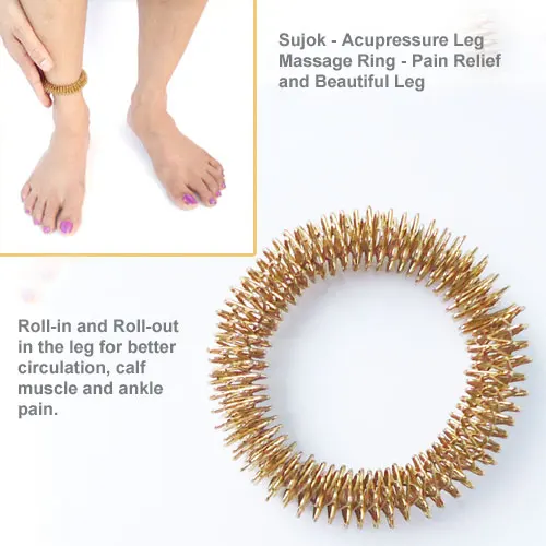 Acupressure Massage Hand Bracelet | Leg Massage Ring | Massage Roller