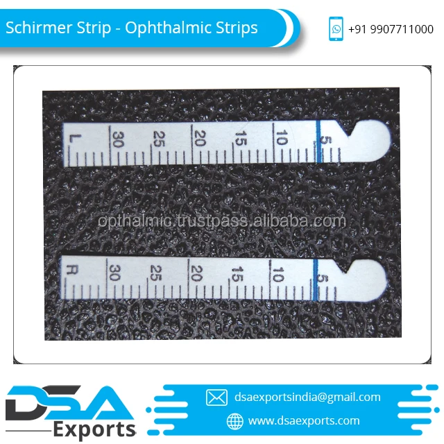 Wholesale Price On Schirmer Tear Test Strips Buy Schirmer Strips Ophthalmic Eye Test Strips