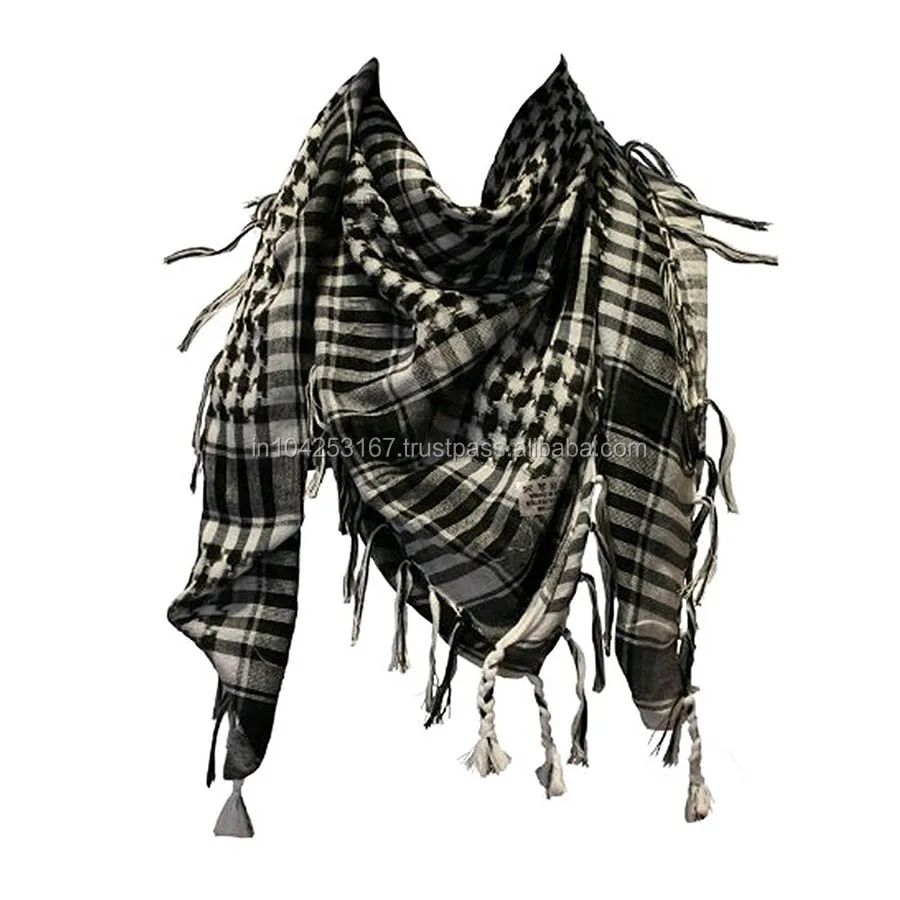 high quality arabian shemagh scarf custom design and logo 2021 Luxury Brand Designer spring summer women Soft Solid Women 100%