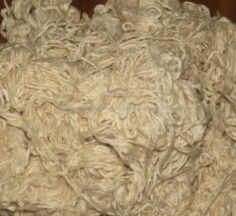 HIGH QUALITY 100% PURE COTTON ROVING WASTE