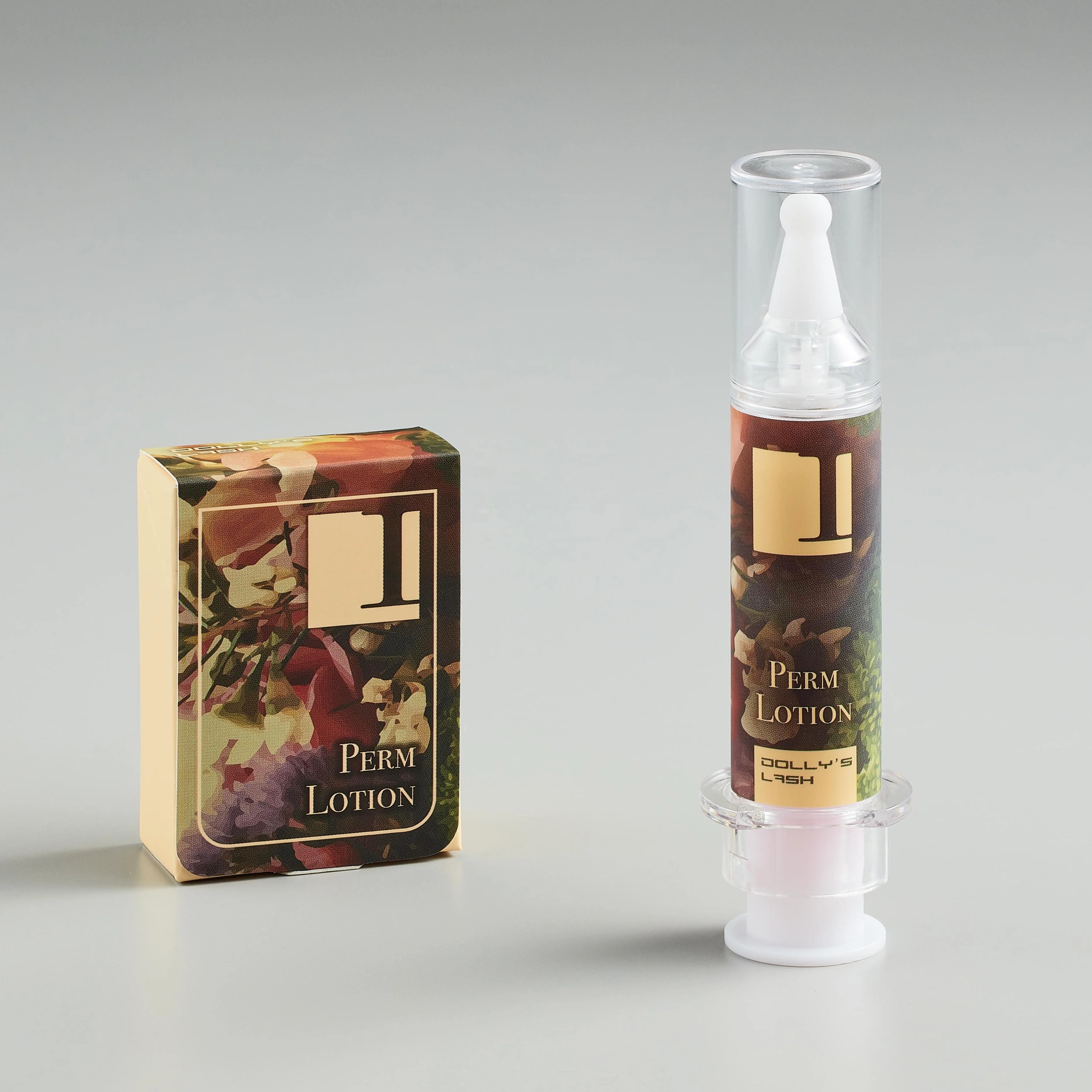 Dolly Lash NO.1 Perm Lotion in Syringe Tube Eyelash Lift Lotion , soften the eyelashes to make it suitable for curl shaping