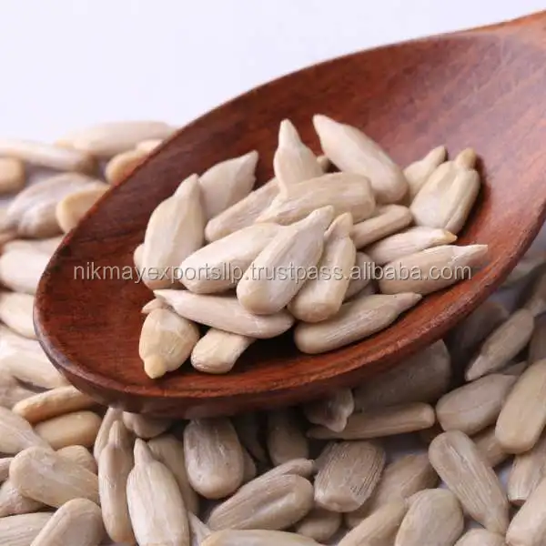 
HULLED SUNFLOWER SEEDS ORIGIN INDIA FROM NIK-MAY EXPORTS LLP 