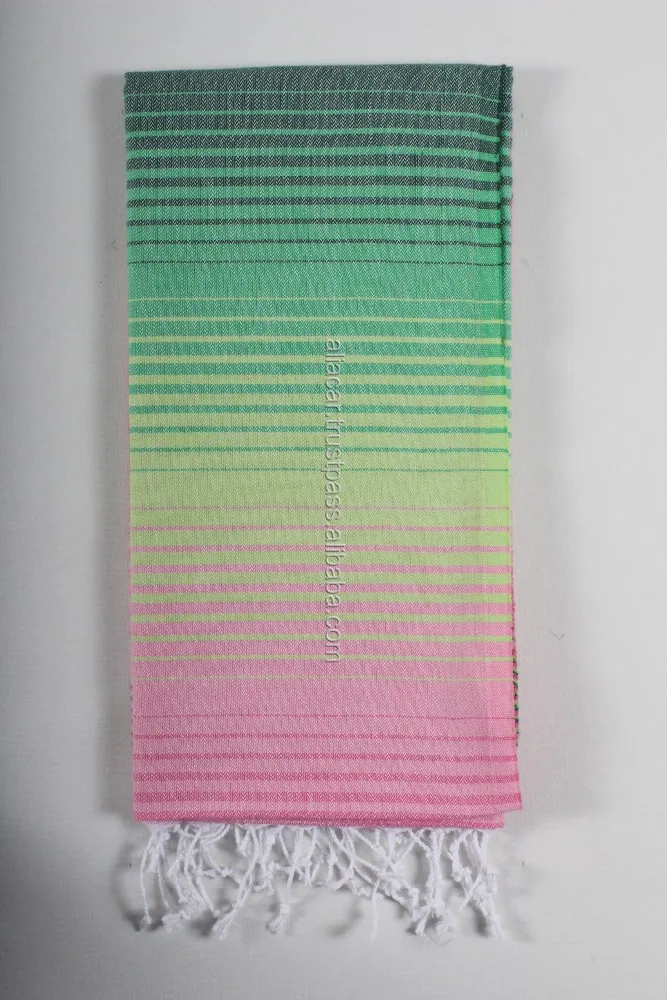 90*180 Colourful Peshtemal, Beach, Fouta, Turkish Towel