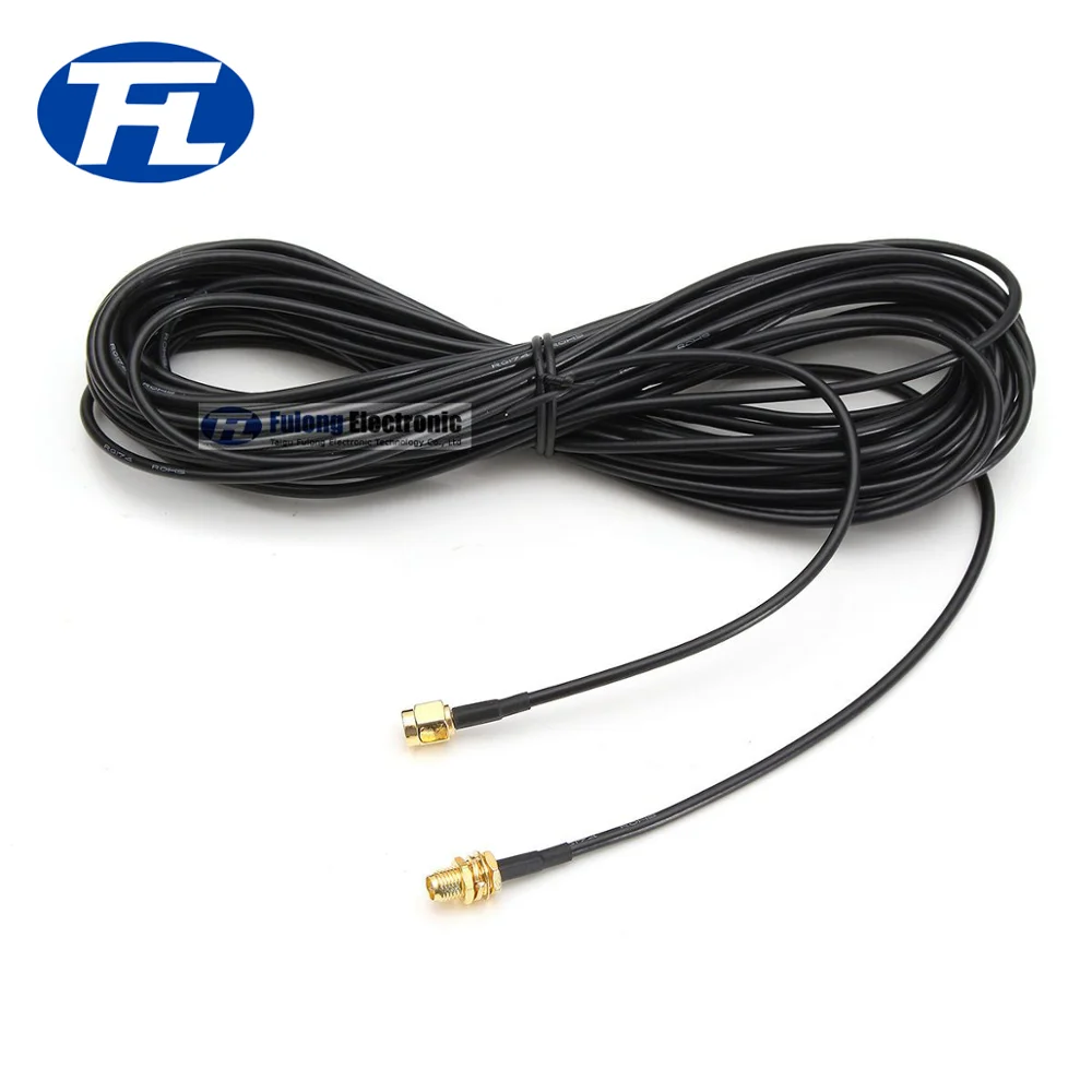 wireless Antenna Extension Cable RP SMA Male to Female Interface Adapter WiFi Antenna AF Coaxial Cable