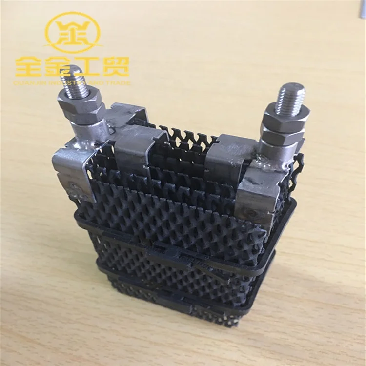 High quality MMO coated anodize titanium anode and cathode for swimming pool