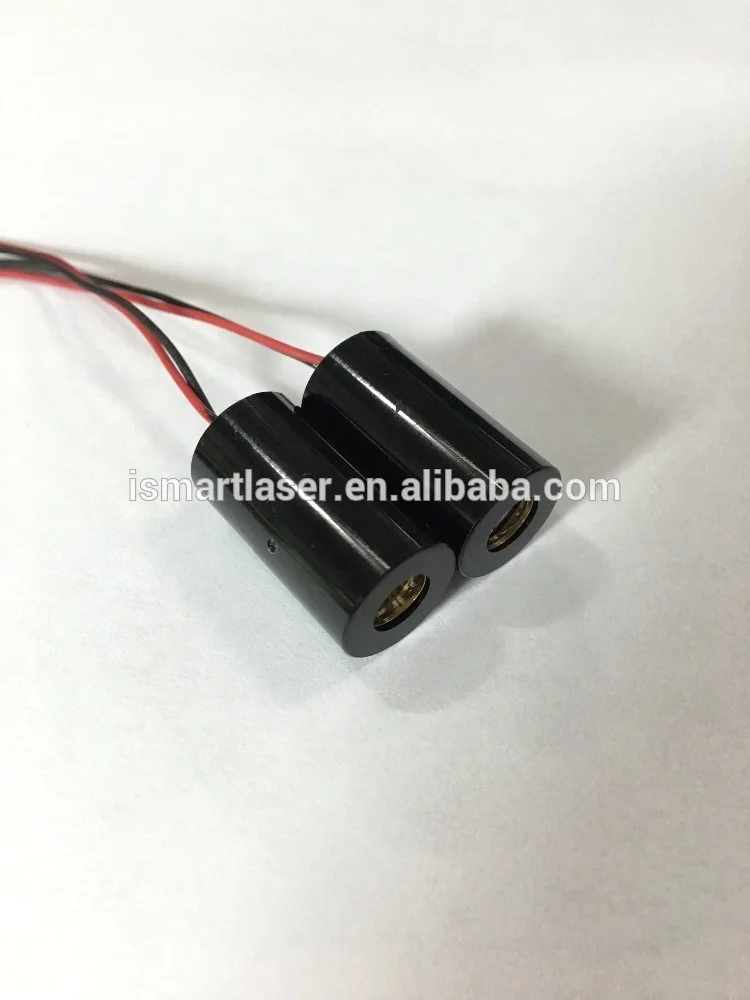 Green Line Laser 12mm Diameter 515nm 5mw  Line Laser Diode Module Voltage 3V-7V for Positioning and Alignment Laser Industry App