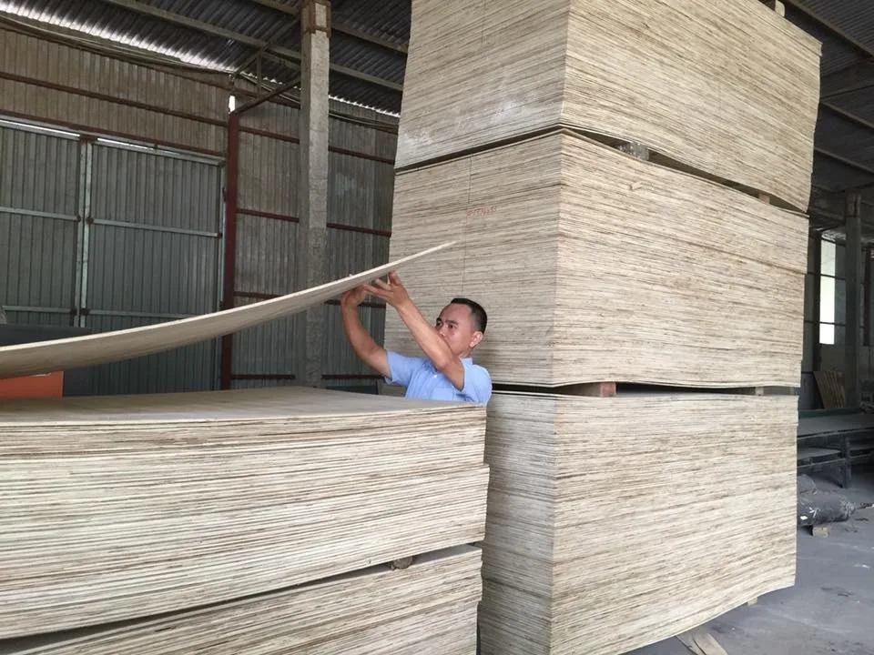 Red face OKUME face BINTANGOR face 4-20mm x 1220 x 2440 size vietnam manufacturer grade AA BB  PERFECT quality PACKING PLYWOOD