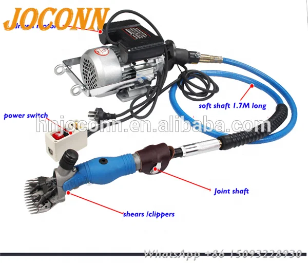 factory price Sheep wool cutting machine price of flexible shaft electric sheep shearing machine for sale