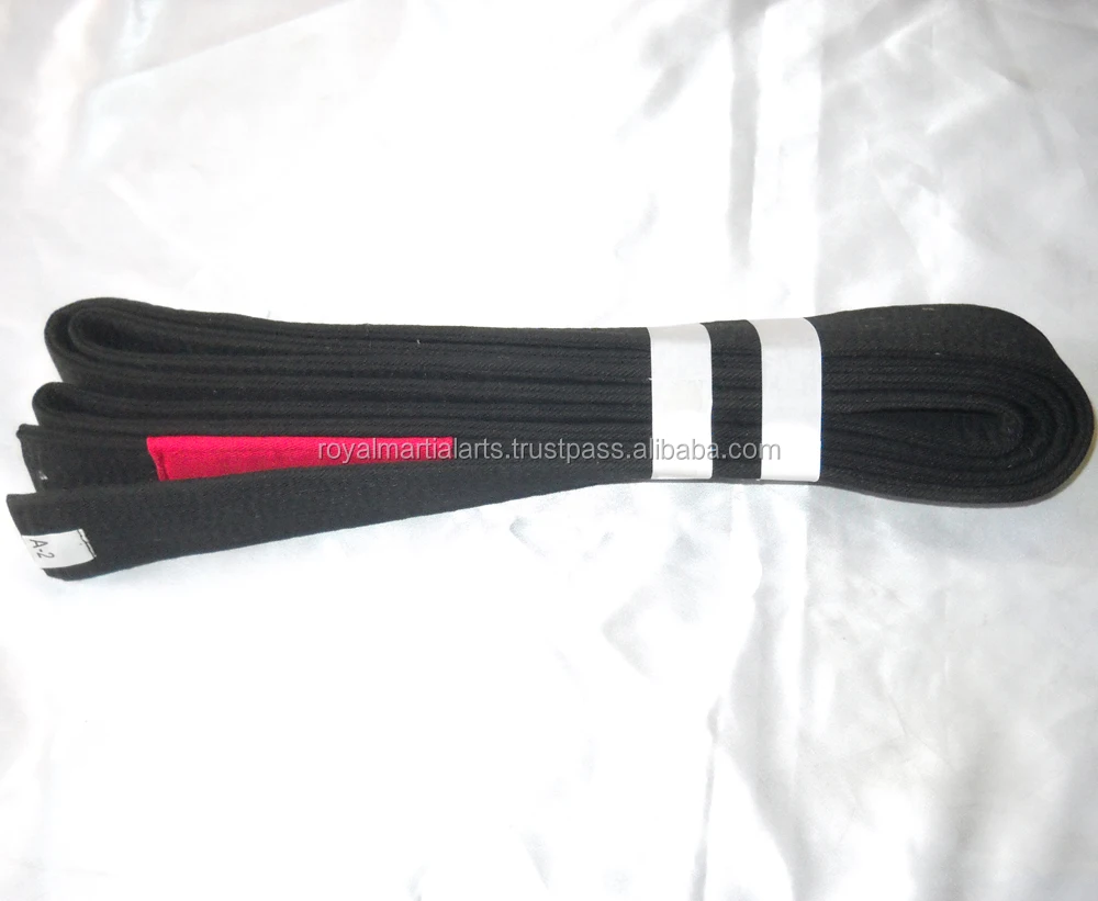 Martial Arts Brazilian Bjj gi Belts High Quality Jiu Jitsu Belts 100%Cotton Solid Grey custom made Brazilian Jiu Jitsu