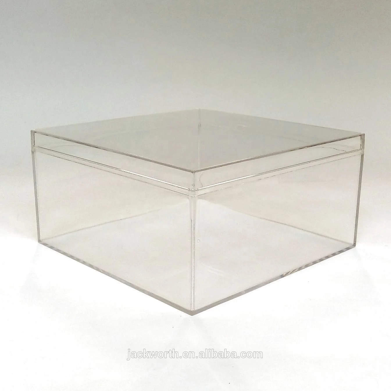 Transparent acrylic display box clear plastic box