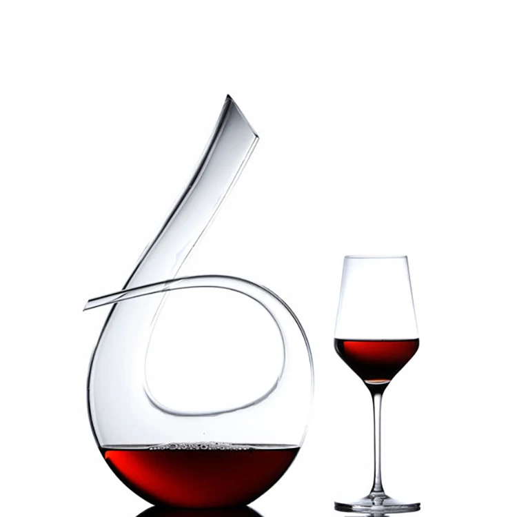 
1500ML Hand Blown Crystal Wine Glass Decanter Set Glass Wine Decanter Set Crystal Decanter 