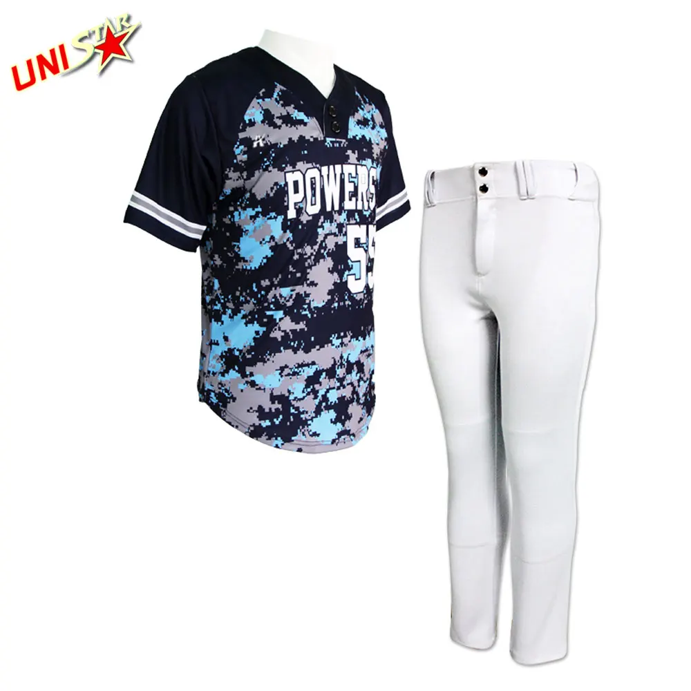 Sublimated Baseball Uniform For Sale