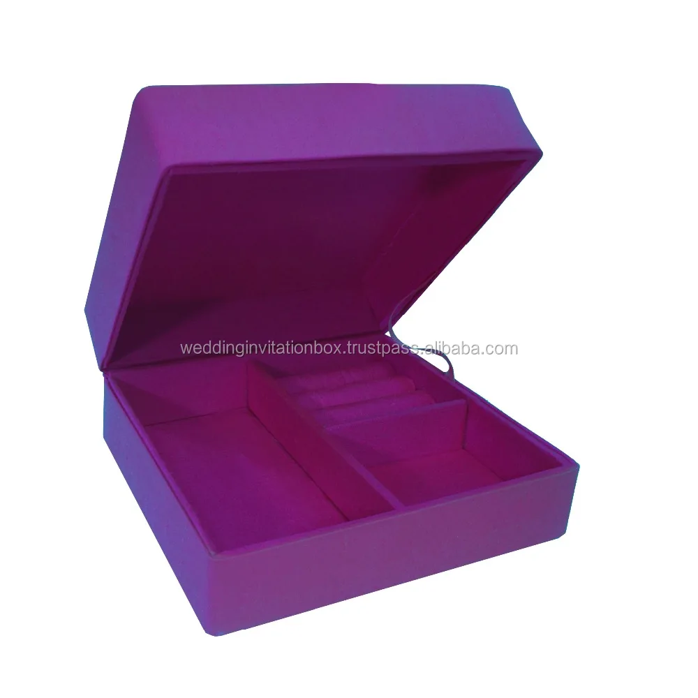 Large Black Silk Photo Album Wedding Box From Thailand