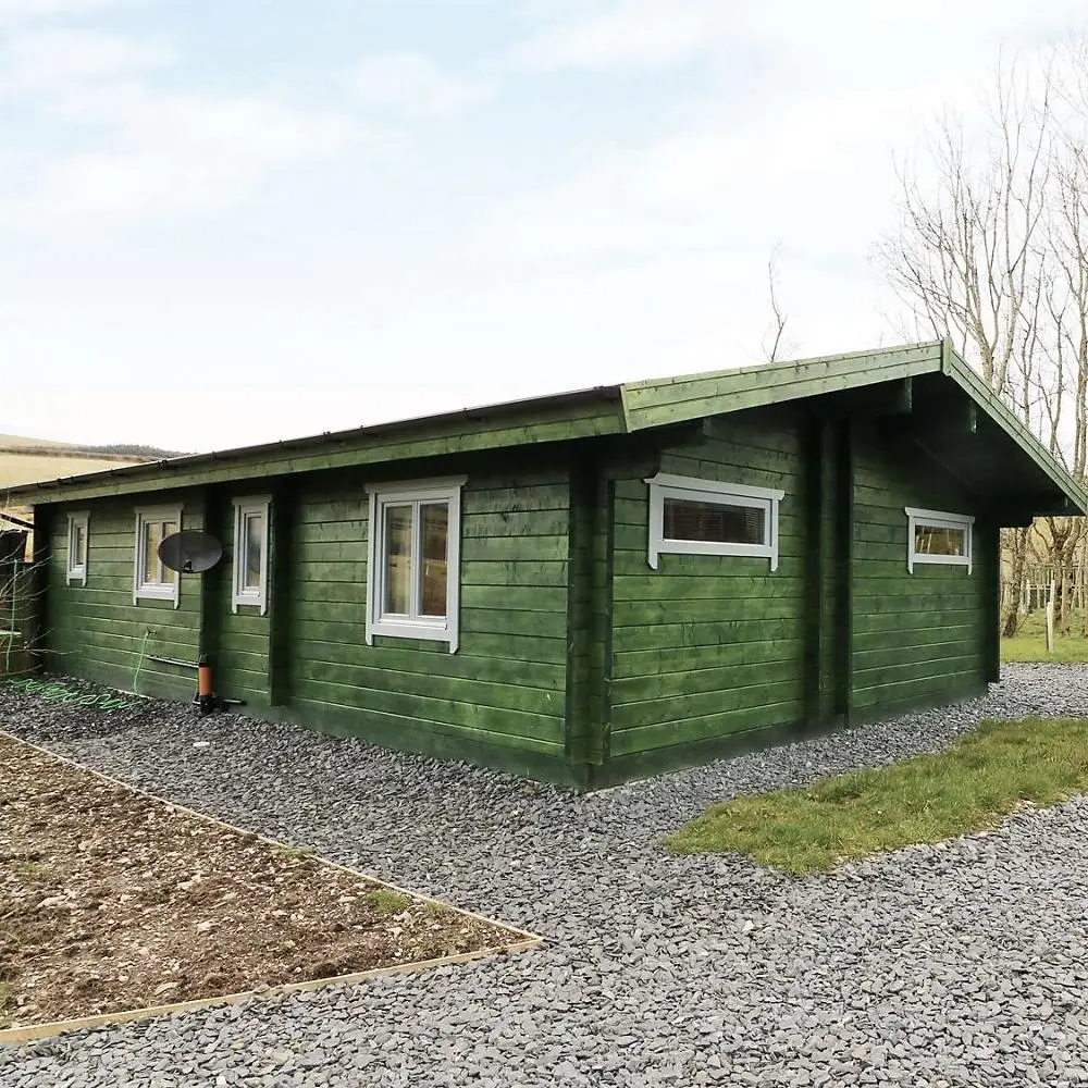 prefabricated house - twin unit 6,1x13m prefab cabin building regulations caravan act