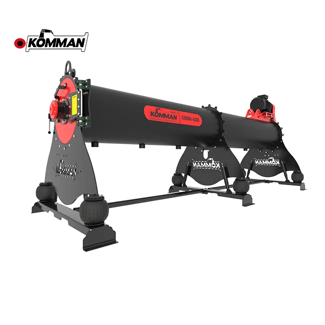 
Industrial Carpet/Rug Wringing Machine -Automatic rug cleaner Length:4.20 m. - Inner drum caliber: 42mm 