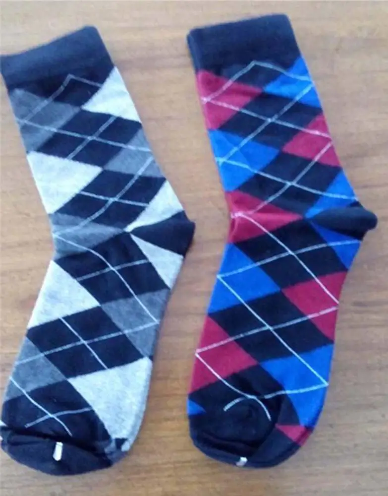 
Unique design 75% Cotton 2% elastane Socks Anti-Pilling men Socks 