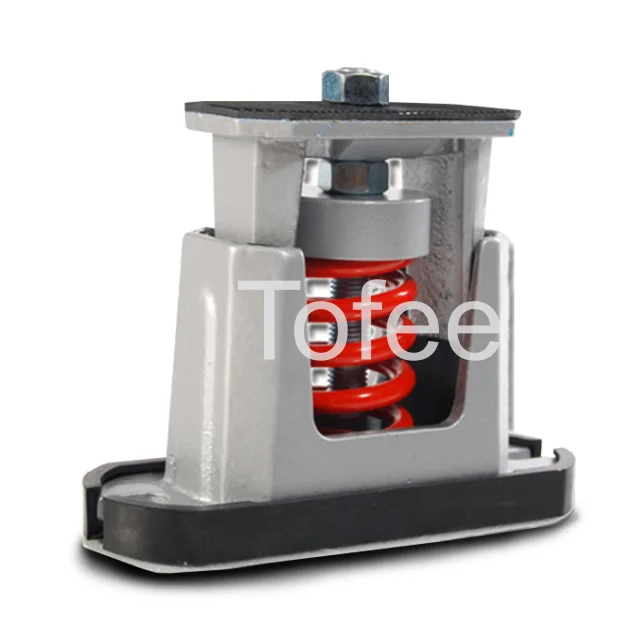 spring floor mount vibration isolators spring damper pipe vibration isolator for HVAC system using in Chillers