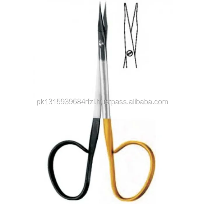 Steven Tenotomy TC Super Cut Plus Ribbon Handle Medical Scissors / Plastic Surgery Scissors