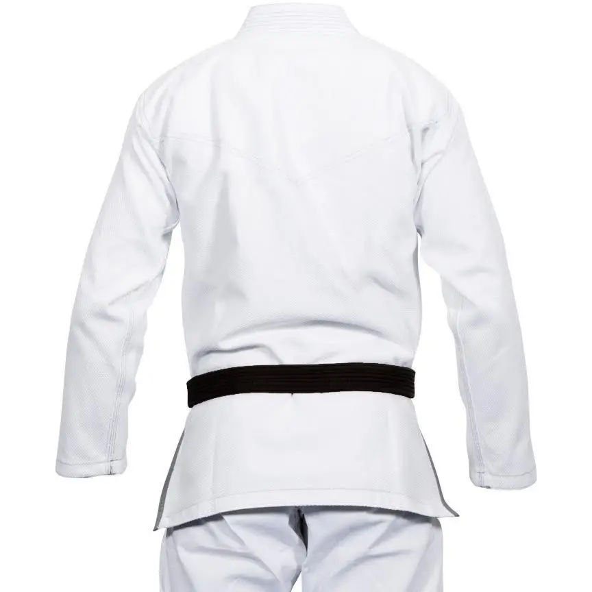 Pearl Weave Cotton bjj gi with embroidered or patched logo