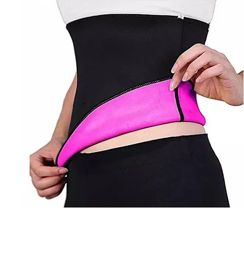 Unisex Hot Neoprene Waist Trimmer Slimming Fitness Belt  Waist Sweat Belt