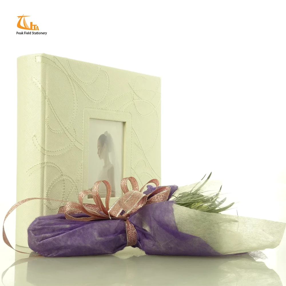 Custom high grade cloth wedding fotografico 4x6 5x5 200 photos album