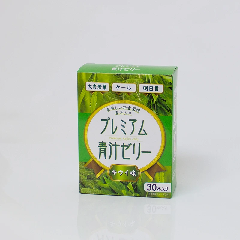 Wholesale japanese healthy snacks green juice jelly