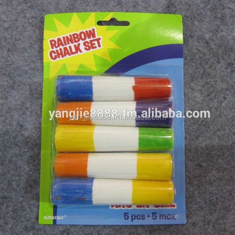 rainbow marble dot chalk