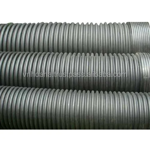 HDPE Double Wall Corrugated Pipe For Construction Industry new