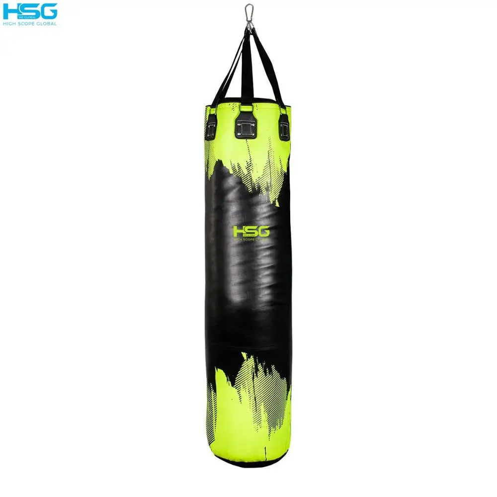 Custom Boxing Punching Bags Muay Thai Heavy Leather MMA KickBoxing Martial arts Gym Training Bags