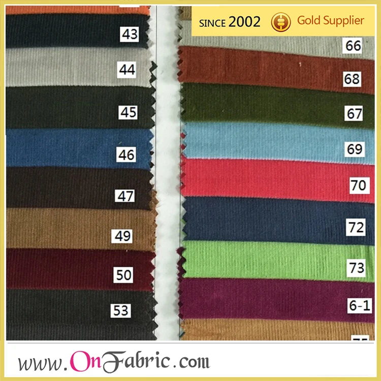 21W COTTON CORDUROY SOLID WOVEN 57/58' black corduroy cotton