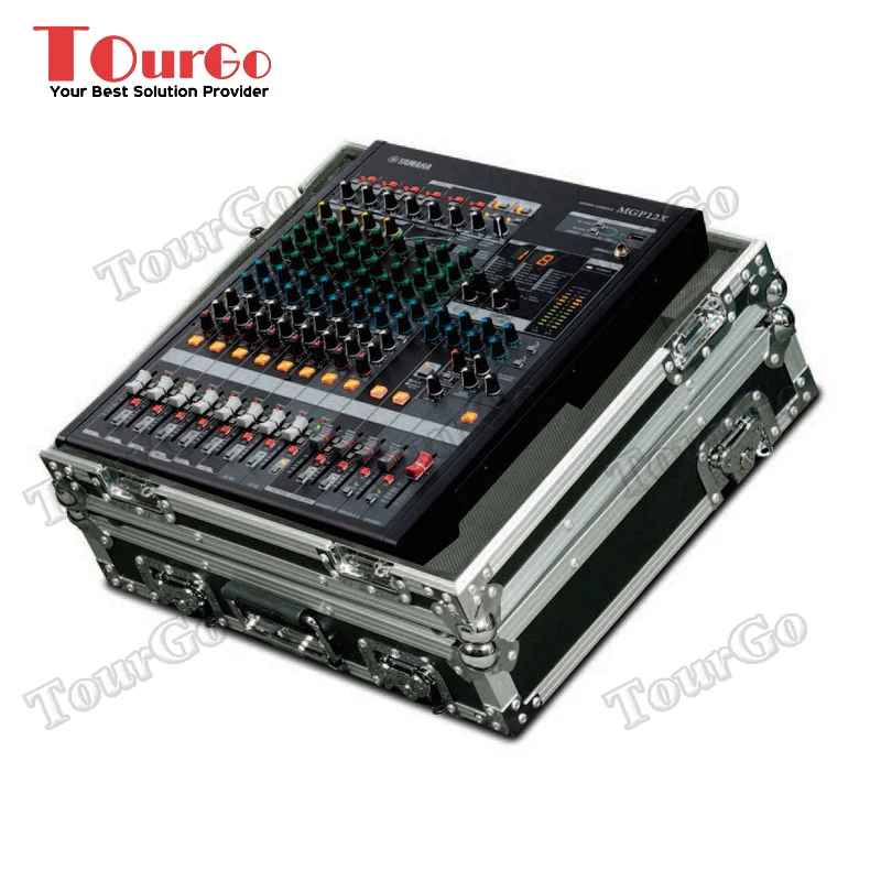 Tourgo Pro Audio DJ 16 Channel Audio Protective Mixer Road Case For PROFX22 Mixing Console