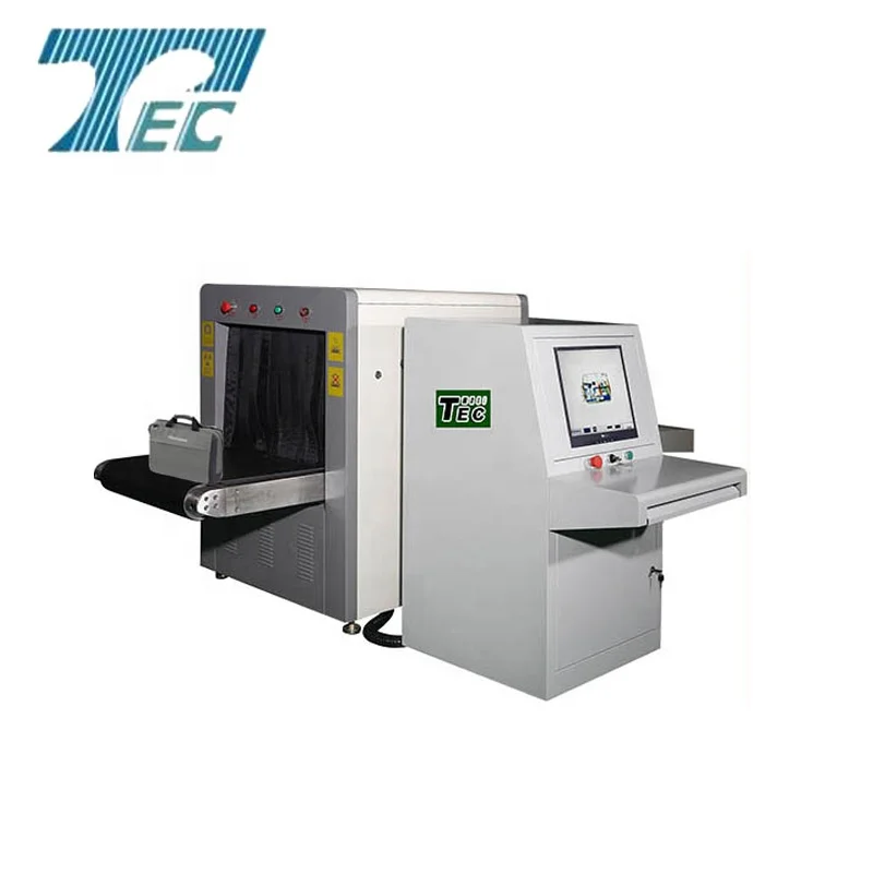 TEC-6550 X-ray baggage scanner used in airport & metro station