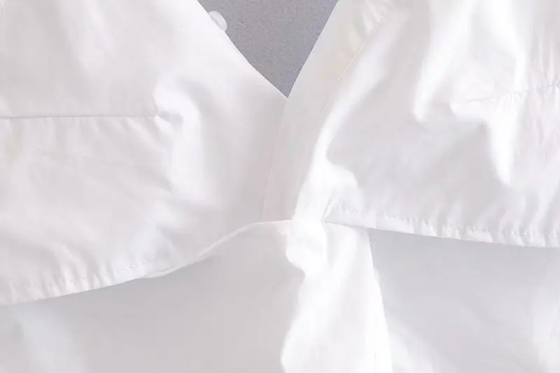 2021 summer White V-neck cross neck hanging loose clothing vest top women sexy tank top