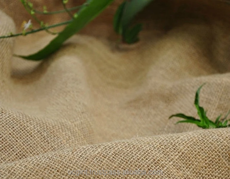 
Из натурального джута джутовая Мешковина используется для растений 