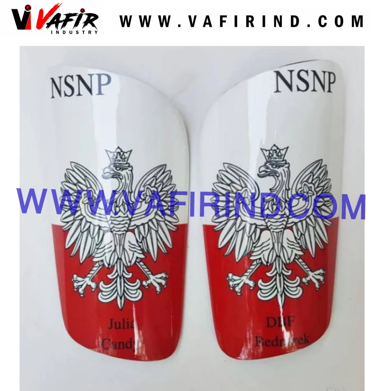 make your fiberglass customize Shinguard leg guard protection