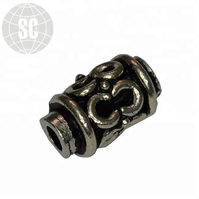 925 Sterling Silver Bali Beads Oxidized Spacer Jewelry Findings Ethnic Spacer Beads