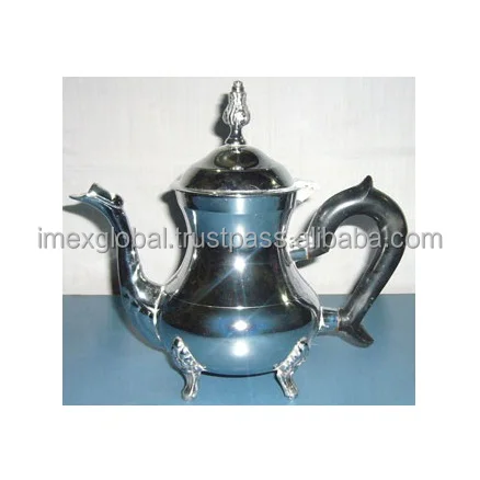 ANTIQUE BRASS TEA KETTLE