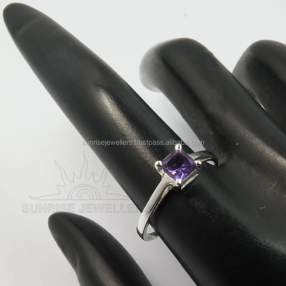 Lovely Choose Any Sizes Rings 925 Sterling Silver AMETHYST BLUE TOPAZ PERIDOT SMOKY QUARTZ CITRINE CARNELIAN & GARNET Gems