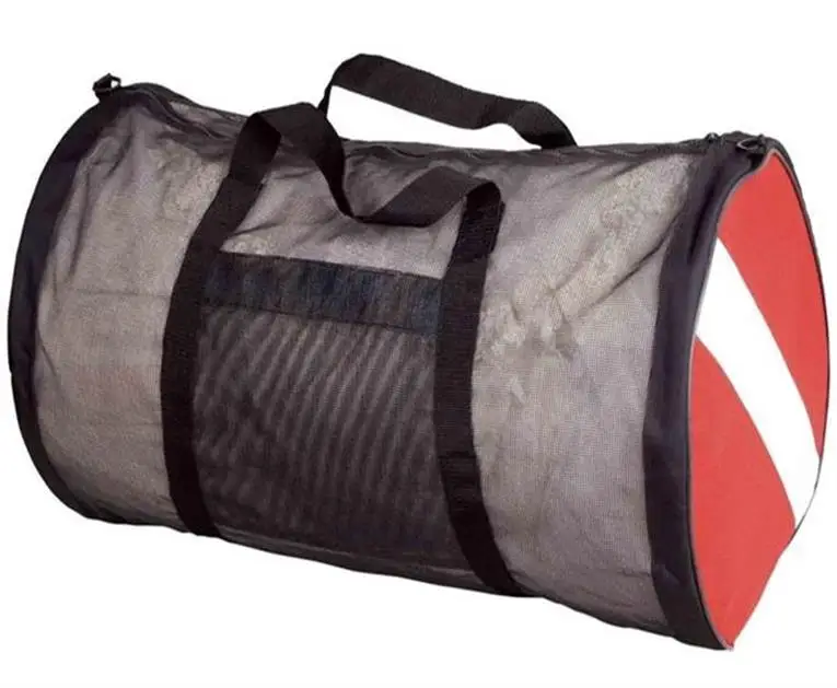 Горячая Распродажа, спортивная Большая Нейлоновая сетчатая спортивная сумка для плавания и дайвинга