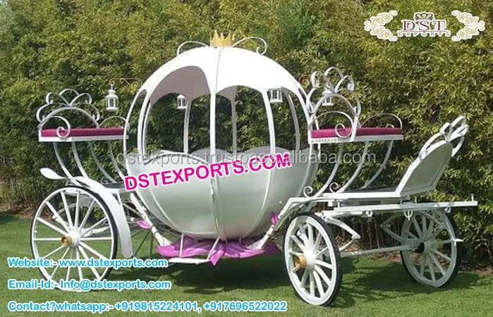 Lighted Cinderella Coach for Wedding Ride Wedding Castle Style Cinderella Carriage Princess Glass Coach Wedding Carriage