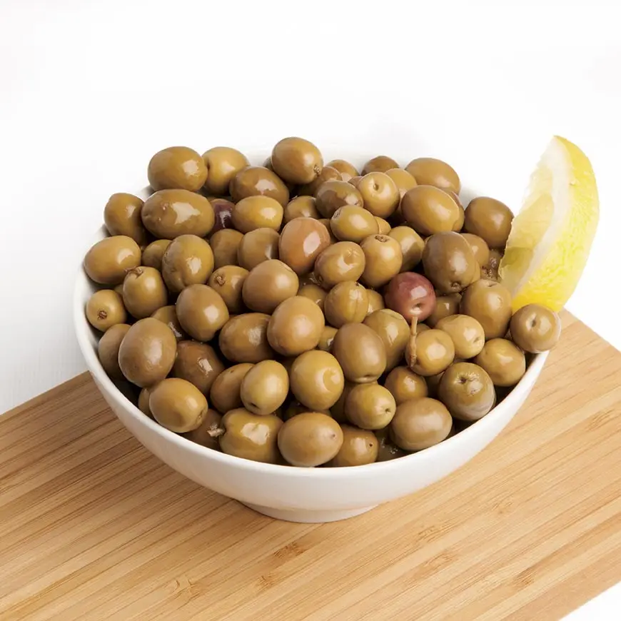 Olive in Brine bulk spanish olives manzanilla onions pepper in vinegar